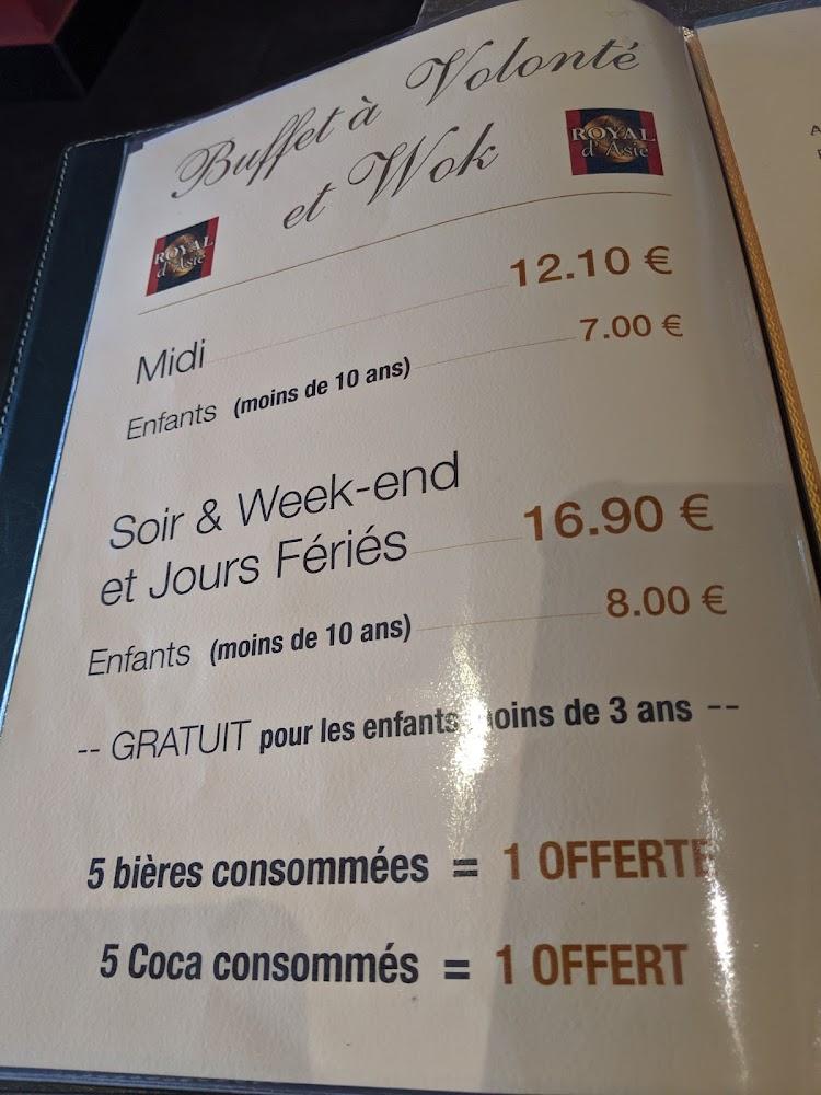 Royal d'Asie - Menu Image 2